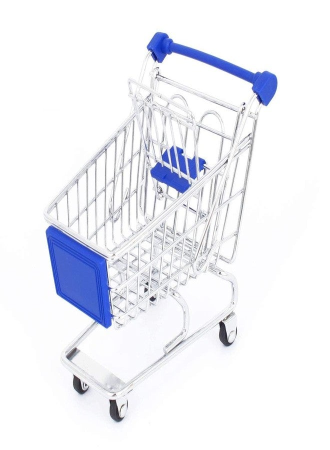 Artnery Mini Supermarket Shopping Cart Trolley Handcart Shopping Utility Cart Storage Toy Wonderful Gift and Toy for Children (Color as per Availability) - Image 2